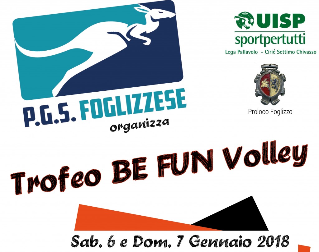 Banner Trofeo BE FUN Volley 2018