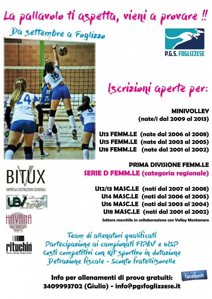 VOLANTINO STAGIONE 18